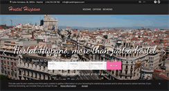 Desktop Screenshot of hostalhispano.com